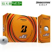 新款E6普利司通Bridgestone高爾夫球遠距離二層高彈性比賽下場球 ian133