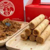 北港名產肉鬆蛋捲｜伴手禮推薦｜一吃上頭 人氣禮盒 蛋捲 零食點心 團購美食