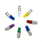 (店+)【SLO】 T10 5050 9晶 LED小燈 (LED小燈 機車小燈 小燈 定位燈 牌照燈 車門燈 倒車燈)