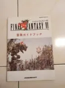 【森林二手書】11409 2*CI6《太空戰士6 日文攻略本 冒險 Final Fantasy VI 》遊戲攻略