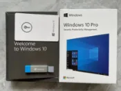 三和電腦配件店 Windows 10 專業版彩盒包裝原裝正版USB安裝系統隨身碟 含永久數位授權序號 支援家用版升級【微軟批發零售】