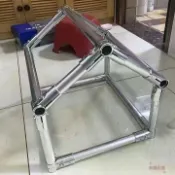 連接件定制陽光房鋼管活動架子狗籠車棚雨棚蔬菜棚鍍鋅管棚架帳篷訂金價格