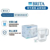 【BRITA】Style  Essential 濾水壺+MXPRO全效型1入(共2芯)-BRITA官方旗艦店