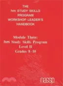 【三民網路書店】The hm Study Skills Program Workshop Leader's Handbook ─ Module Three: hm Study Skills Program Level II Grades 8-10 作者：Houghton Mifflin Company