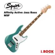 Squier Affinity Active Jazz Bass MSF 電貝斯 海洋泡沫綠【i.ROCK 愛樂客樂器】