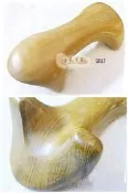 G017梢楠木製蛙型刮痧板12支