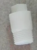 4分牙塞 PVC牙塞 塞頭 塑膠牙塞 四分長牙塞 1/2“牙塞 管牙塞頭 100只/包 長~ecgo五金百貨