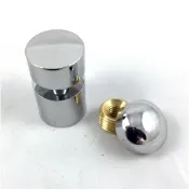 C111（20mm x 28mm) 壓克力海報夾配件/銅鏡珠/化妝螺絲/美化螺絲/廣告螺絲/銅扣