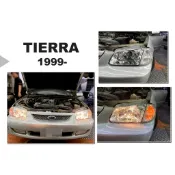 小傑車燈-全新 福特 TIERRA 98 99 LIFE ACTIVA W6 323 原廠型 晶鑽 大燈 加 角燈