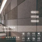 【台灣現貨-萊煾特吸音板60x30cm】隔音板/室內裝潢DIY/居家裝飾/綠建材/台灣公司貨