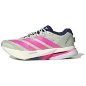 (店+)【adidas 愛迪達】HQ4912 adidas Adizero Boston 13 舒適百搭 專業競訓玻纖柱 休閒長跑短跑馬拉松跑步鞋 男款 綠粉藍