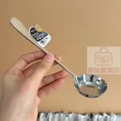 柒柒選購💥勺子加深加厚家用平底平底螺螄粉勺子喫飯喝湯拌飯家用精緻ins風