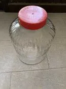 便宜賣附蓋 15L 櫻桃瓶 收納罐 醬菜瓶 玻璃瓶 玻璃罐