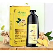 【台灣發貨】老薑王草本植物一隻黑 染髮劑 500mL