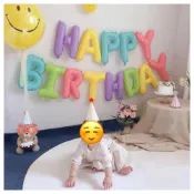 (店+)生日字母氣球 生日佈置 可吊掛16吋 happy birthday 鋁箔氣球 壁貼 生日快樂 週歲 慶生