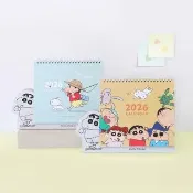 【Norns】2026桌曆(蠟筆小新 史努比 SNOOPY 玩具總動員 三眼怪 Moomin 櫻桃小丸子 桌曆 辦公 日曆 月曆)