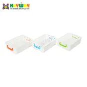 KEYWAY 聯府 (小)/18/20瑞士籃 桌上收納籃 文具籃 小物籃 堆疊籃 P60016【139百貨】