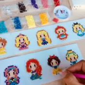 ❤️台灣現貨❤️抗漲 兒童手工 5D鑽石貼畫DIY 附工具包 水鑽貼畫 公主 貼紙 水鑽隨意貼 創意鑽石畫