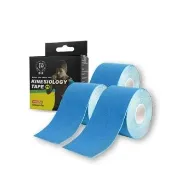 【花芊生技】勁步肌貼 JinBu Kinesiology tape 藍色 3入組(素色系列 運動貼布 肌內效貼布 肌力貼)