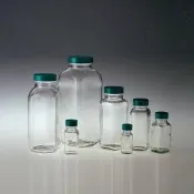『德記儀器』《Qorpak》方型螺蓋樣本瓶 Bottle, Wide Mouth French Square