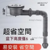 廚房水槽下水管 不銹鋼下水管 防鼠咬下水管 洗菜盆下水管 側排下水器 防臭排水管 面盆下水器 水槽排水管 下水器 下水管