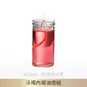 【臺灣製】斗燭LA73內襯油燈組  供燈約4天 耐熱玻璃 供燈 供油燈 光明燈 酥油燈 萬年燈芯
