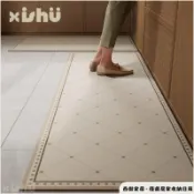 ⭐星柚好物⭐可客製化 米色日式 廚房地墊 長條 吸水吸油 軟 防滑 矽藻土 珪藻土 防水防油 硅藻土 止滑腳踏墊 浴室 