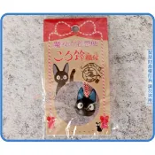 =海神坊=日本原裝空運 386054 魔女の宅急便 1吋 黑貓吉吉 小鈴噹 祈願根付鈴 鑰匙圈 吊飾 風鈴 門鈴 宮崎駿