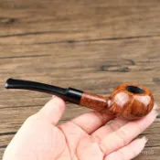 多款可選 石楠木 煙鬥 石楠木煙鬥 手工 直柄 老式傳統 過濾專用煙具 送禮 男士禮物 可拆卸 小號煙鬥
