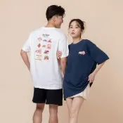【NEW BALANCE】NB 復古徽章印花短袖上衣_男性_深藍/白_MT62N09JNNY_MT62N09JWT(美版 版型偏大)