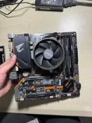 限時下殺技嘉b450m aorus elite加r5 3600加16G金士頓駭客神條ddr4 3200 16G正品白色電