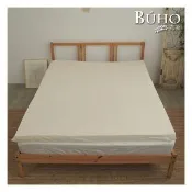 【BUHO 布歐】厚2.5cm-斯里蘭卡進口天然純乳膠床墊『附收納袋』(雙人加大6尺)