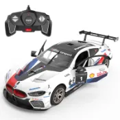 好寶🎁 1:18 BMW M8 GTE 2.4G 拼裝遙控車 正版授權 寶馬 M8 GTE RASTAR 遙控組裝模型車