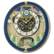 【SEIKO 精工】童話王國音樂鐘 時鐘 掛鐘 送禮 禮物 推薦(QXM398L)