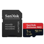 【SanDisk 晟碟】[極速升級 全新版] 1TB ExtremePRO A2 記憶卡 附SD轉卡(高速讀取200MB/s 原廠永久保固)