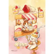 拼圖總動員  Maruco 草莓蛋糕  70片  插畫