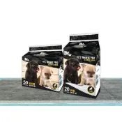 【美國BV Pets】強力吸水除臭 竹炭寵物尿布墊-4包(寵物尿墊/尿布/尿片/犬貓適用)