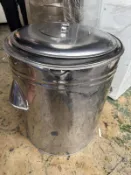 【東鼎二手家具】白鐵不鏽鋼40公升煮茶桶*保溫桶*營業桶*飲料桶*冷飲桶*煮茶桶*涼水桶*茶桶*湯鍋*冰桶*生財用具