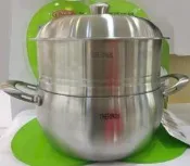 歪哥雜貨店 THERMOS膳魔師 新一代蘋果原味鍋 22cm 專用蒸籠 Z-ZSAN22