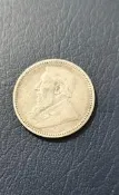 南非銀幣南非1896 年德蘭士 瓦6便士銀幣早期南非銀幣南非6便士銀幣，2.8克925銀，非