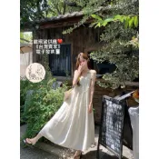 《zanna》全館現貨 908/605（G)有內襯超美💖 渡假浪漫出片洋裝 女裝 洋裝 連身洋裝 細肩帶洋裝