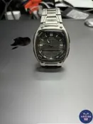 【大熊】【CASIO】雙顯石英 ，個 一手，型號：AW-81。