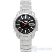 SEIKO 精工 SNKL83K1手錶 盾牌5號 黑面 夜光 星期 日期 自動上鍊 機械錶 男錶【澄緻精品】