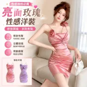 【Free Girl】性感連衣裙低胸修身辣妹抹胸吊帶顯瘦露背短裙 性感洋裝 派對禮服 包臀短裙 夜店洋裝 韓版女裝