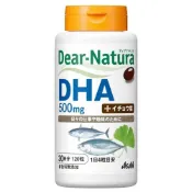 (店+)【ASAHI 朝日】朝日 Dear-Natura DHA 銀杏葉 30日份 120粒