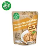 【PChome 24h購物】Smart Eat 黑胡椒大蒜打拋雞肉即食包 90g