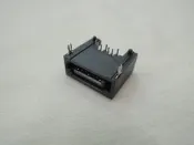 SATA 硬碟母座 插座 橫式 90度腳位 (黑色)[A10]