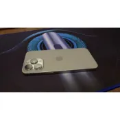 iPhone15 Pro Max 256G 鈦色 已過保固 完整盒裝有附購買證明及發票 外觀近全新 電池健康度89