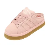 adidas 懶人鞋 Campus 00S WTR LO W 女鞋 穆勒鞋 粉紅 麂皮 厚底 [ACS] JR3238
