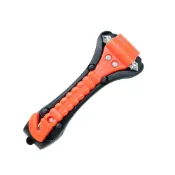 (店+)車用擊破器 逃生安全槌(安全槌 安全帶割繩器 汽機車用品 堅固 附安裝架 安全帶割刀 車窗擊破器 玻璃擊破器 汽車逃生 附發票)